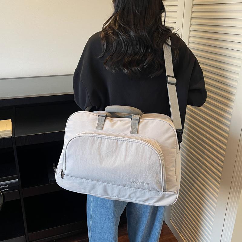 Travel Bag Women's Large Capacity Hand Luggage Storage Bag Lightweight Travel Tote Short Trip Travel Portable Bag Outing Training Sports Fitness Bag