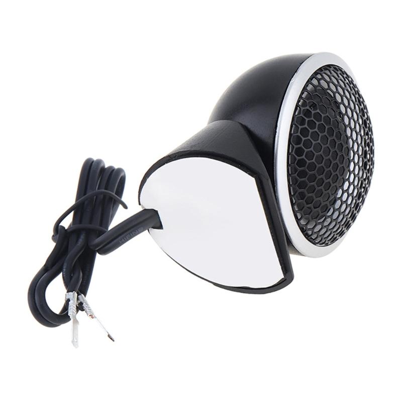Car Silk Dome Tweeter Speakers Reduced Magnetic Interferences for Music Enthusiasts Professional Rich Sound Layers 2pcs