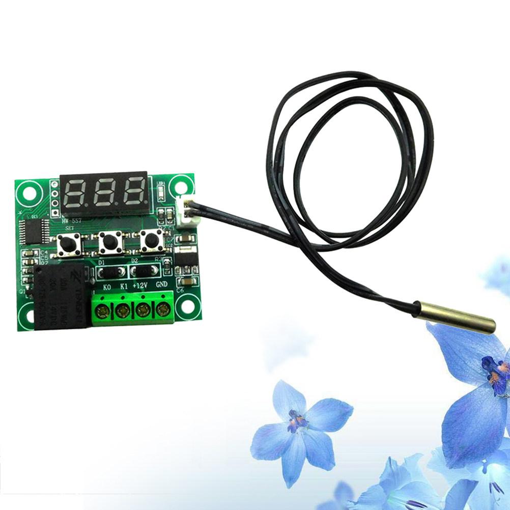 12V Digital Thermostat Module For Central Air Conditioner Fan Coil Units Heating Cooling Control System Programmable Floor