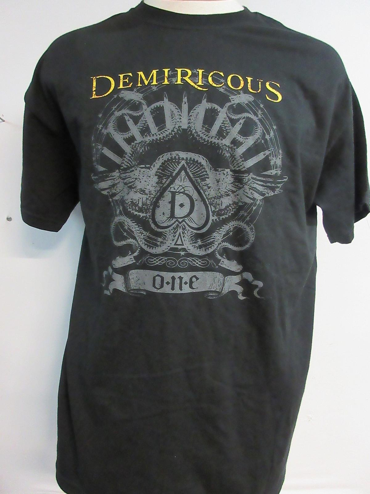 DEMIRICOUS OFFICIAL MERCH HELL TILL DEATH BAND CONCERT MUSIC T- MEDIUM Unisex T-Shirt S