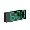 Bedside LED Digital Alarm Clock Curved Screen Mirror Finish with Temperature Function Electronic Clock for Home Children Bedroom2