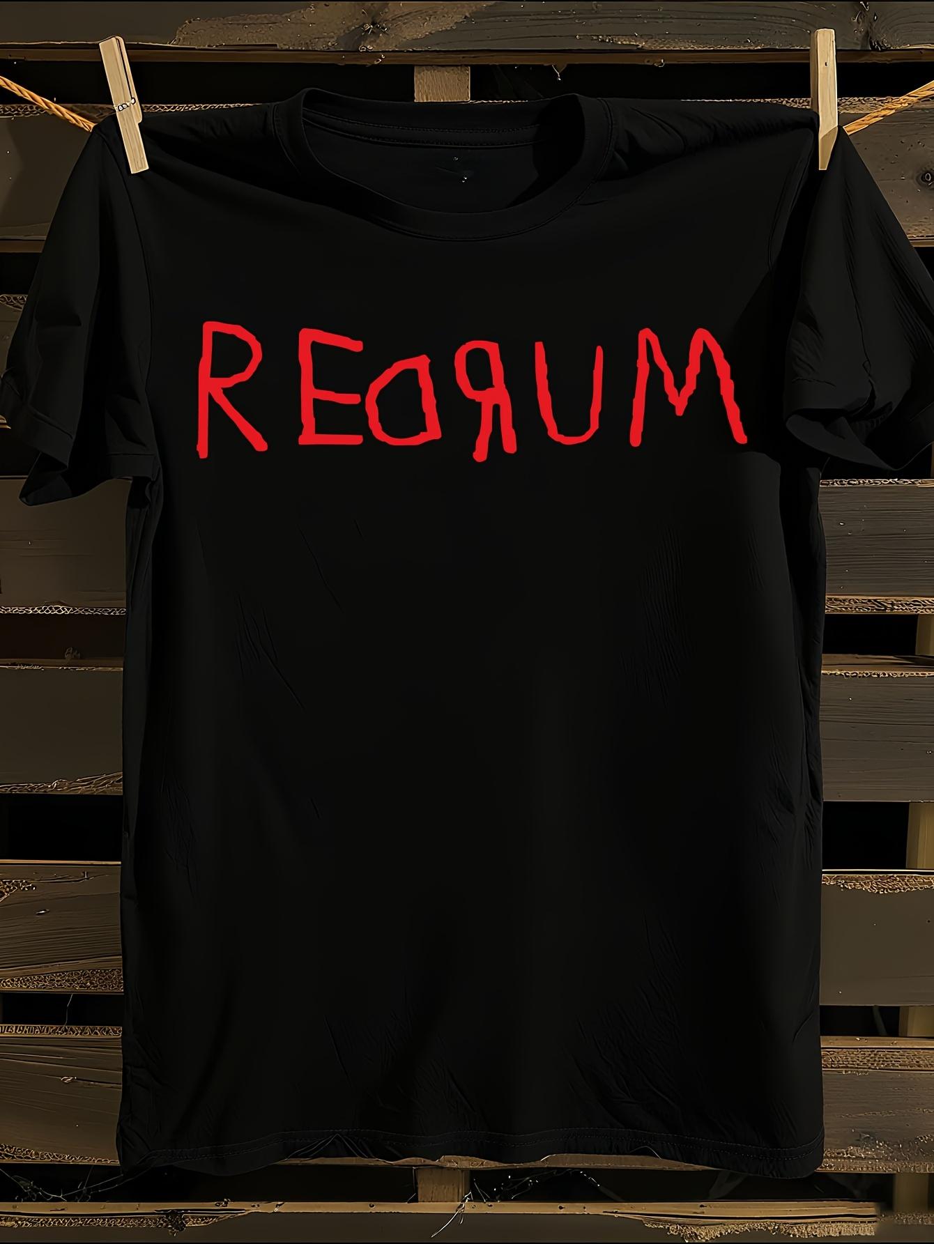 REDRUM MURDER Graphic T-shirt M