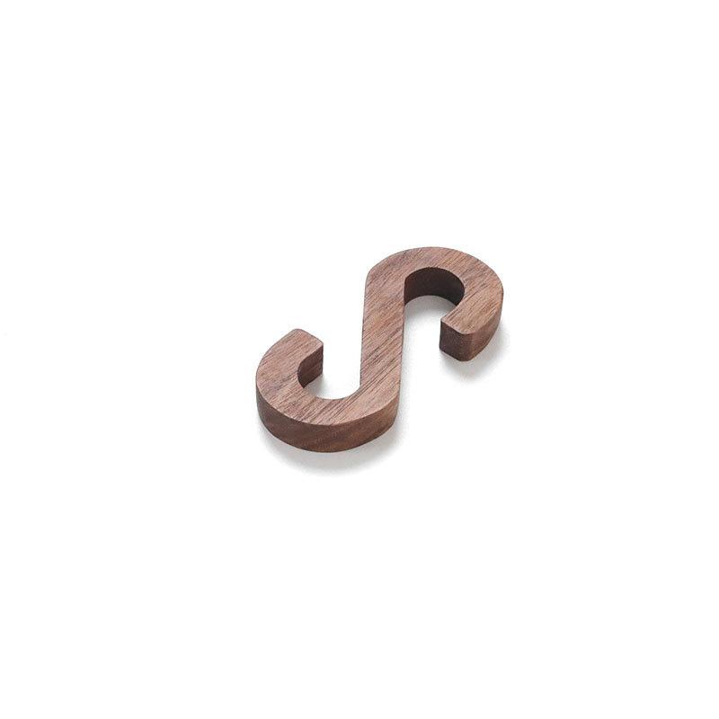 1pc Ornament Sophisticated Wall Decor DIY Letters Nordic Style Shooting Props Wooden Home Furnishings