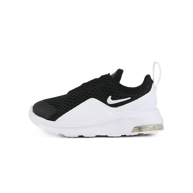 Nike Air Max Motion 2 Mesh Dämpfung Niedriger Schaft Kleinkindschuhe Schwarz Weiß Säugling und Kleinkind AQ2744-001