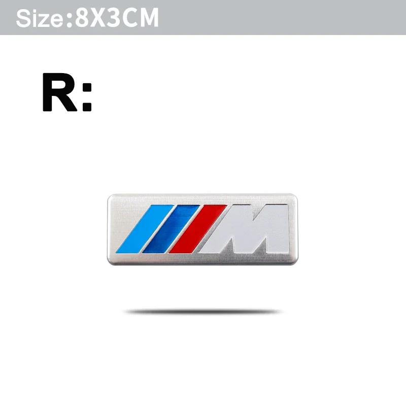 Car Styling Emblem Aluminum Alloy Car Fender Trunk Badge Stickers For BMW Performance E46 E60 E90 E39 E36 X3 X5 X1 X4 X6 X7 E28