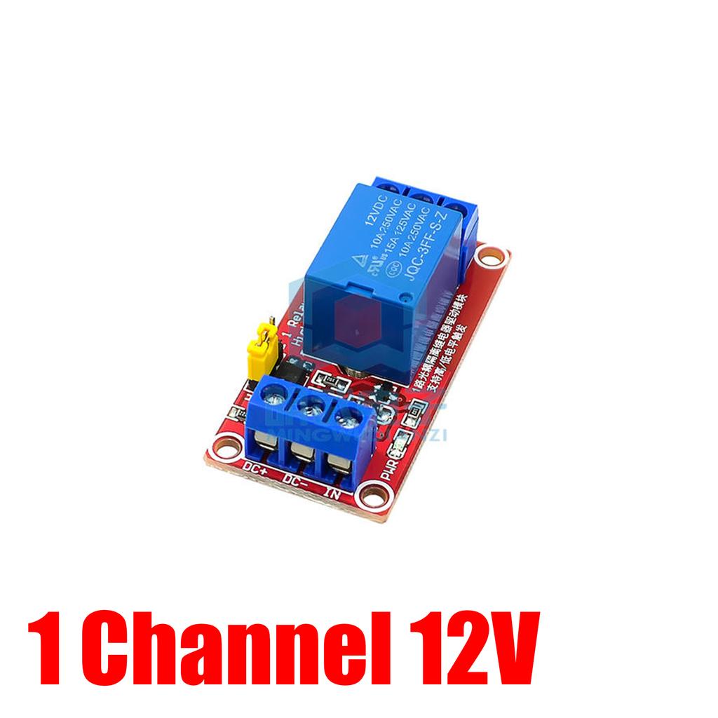 High/Low Level Trigger Relay Module 1 2 4 8 Channel 5V 12V 24V Home Intelligent Control Module With Optocoupler Isolation Output