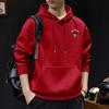 Men's Heavyweight Fleece-lined Hooded Sweatshirt, Spring/Autumn Style, New Outerwear
