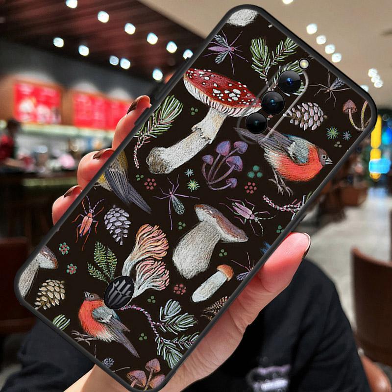 Trippy Mushroom Case For ZTE Nubia Red Magic 11 10 8 9 8S 9S 10S Pro Plus 10 Air 5G 6R 6 7 6S 7S Pro Cover