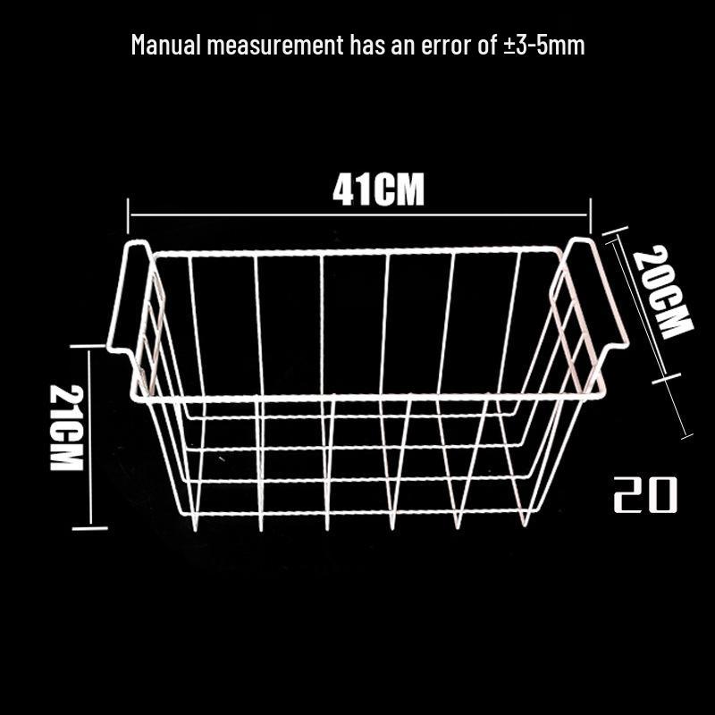 Universal Multi-Layer Hanging Freezer Storage Rack Basket