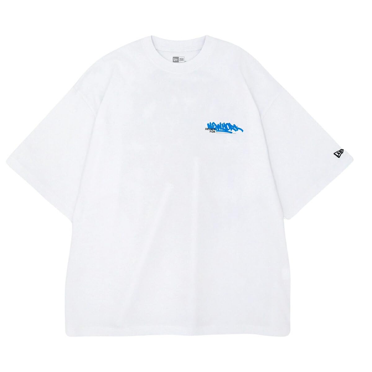 

New Era Short Sleeve Oversized Cotton Graffiti T-Shirt 14121861/14121862/14121863 белый