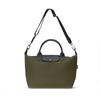 Longchamp Le Pliage Energy Adjustable Detachable Shoulder Strap Recycled Polyamide Canvas Tote Bag Medium Women tote bag Khaki 1515HSR892