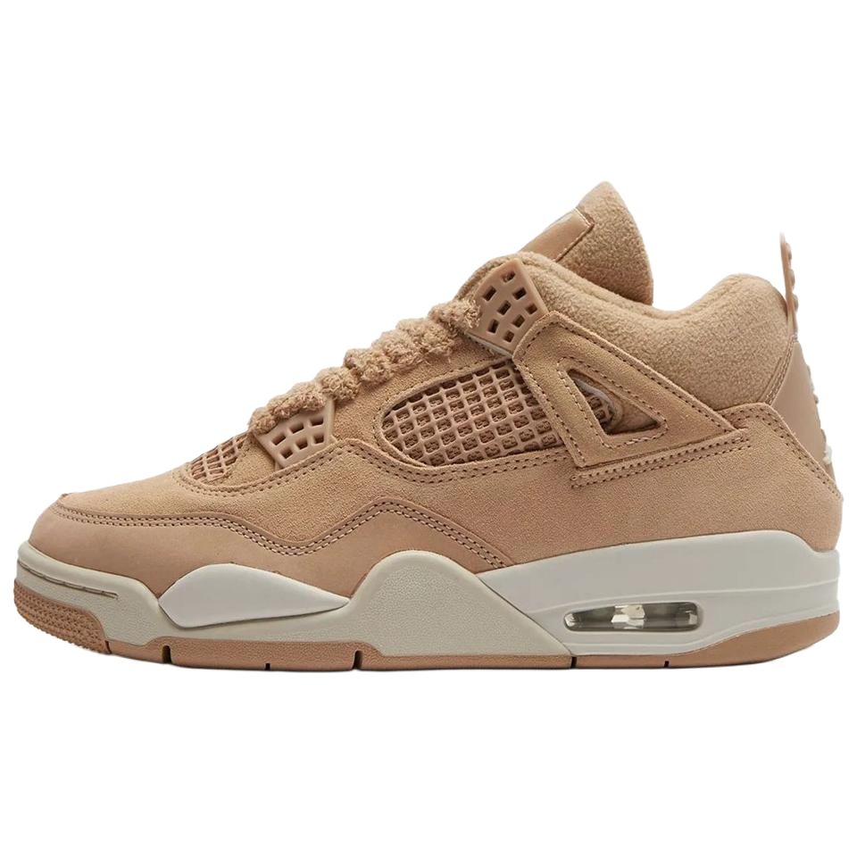 

Женские кроссовки Air Jordan 4 Retro Cozy Girl Коричневый Пеньковый Светло-Древесно-Коричневый HV0823-200 36