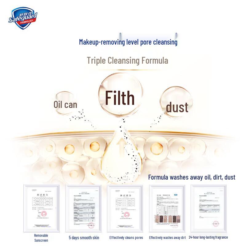 Safeguard Ebony Rose Purifying Shower Gel