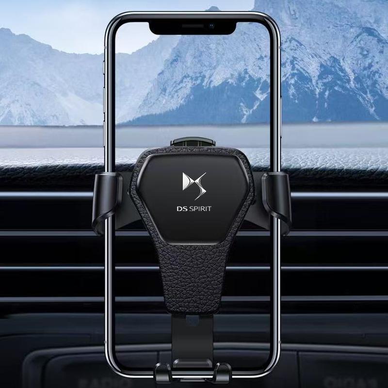 Universal Gravity Sensing Car Phone Holder Bracket Support Air Vent Clip For Citroen DS SPIRIT Ds3 Ds7 Ds5 Ds4 Ds6 WILD RUBIS KW5
