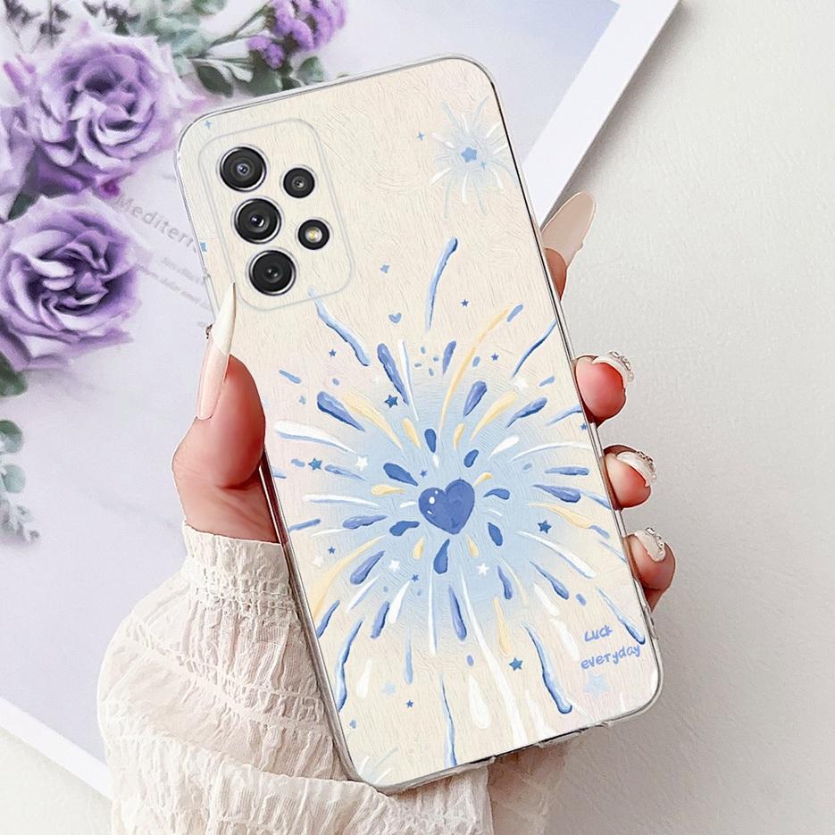 For Samsung Galaxy A32 5G Case SM-A326B Cute Fashion Painted Cover Soft Silicone Phone Case For Samsung A32 A 32 4G A325F Fundas
