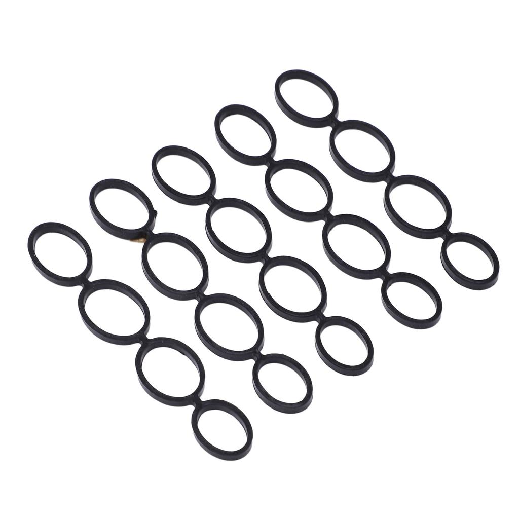 5Pcs Resistance Training Bands for Guitar Bass Banjo Piano Finger Speed Hand Strengthener