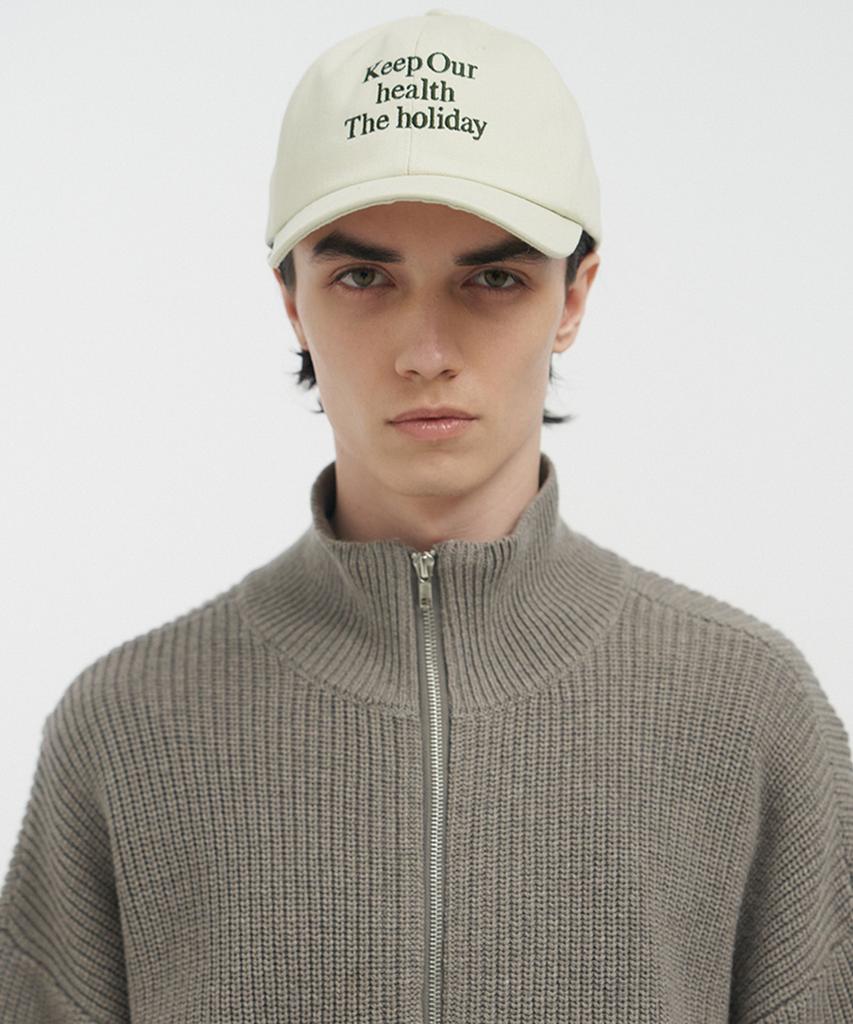 MILLO ARCHIVE Holiday Signature Ball Cap [Cream Green]