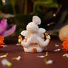 Pagri Ganesh Ji Murti Decorative Showpiece for Home Decor| Ganesh Idol for Car Dashboard Home Temple Office Desk Pooja Room