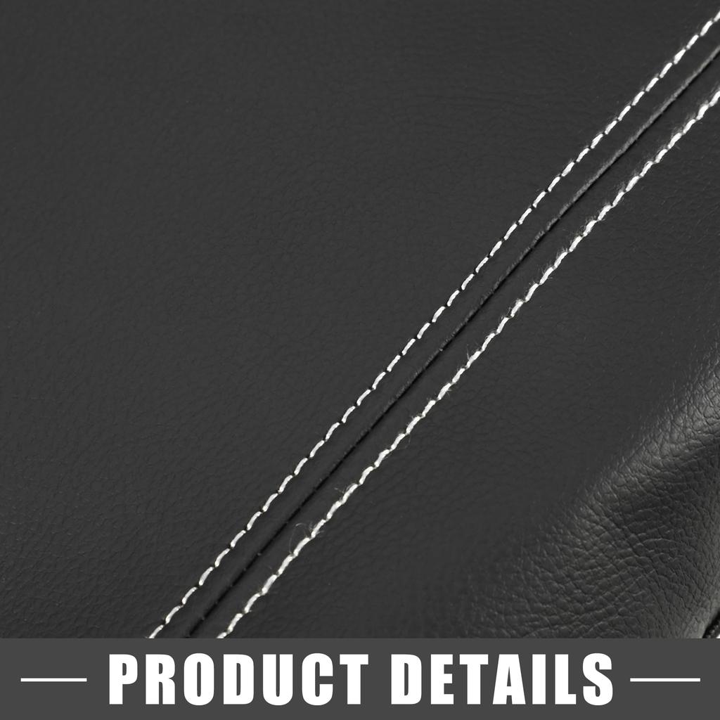 A ABSOPRO Car Center Console Seat Armrest Cover Interior Protective Lid Storage Cover Trim