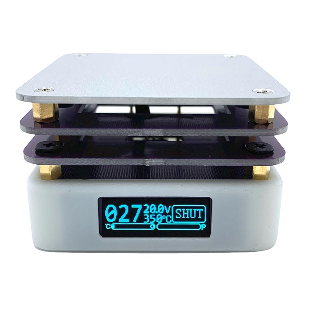 

65W Soldering Hot Plate Constant Temperature Preheat Soldering Station with Screen Display PCB Board Preheating Platfor for Lab China Mainland