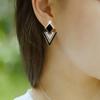 Jewelry New Design Gold Rose Pearl Stud Earrings For Women New Accessories Orecchini Perlas Earing