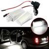 New 2Pcs PC LED Luggage Trunk Lamp Waterproof Dust-proof Interior Dome Light for Skoda Octavia Fabia Superb Roomster Kodiaq Yeti