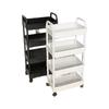 Compact Mobile Storage Rack for Kitchen, Bedroom, or Bathroom