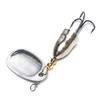 10Pcs Trout Spinner Baits Set 5/6/8/9/11g Fishing Lure Spinnerbait with Treble Hook Hard Metal Baits Fishing Tackle