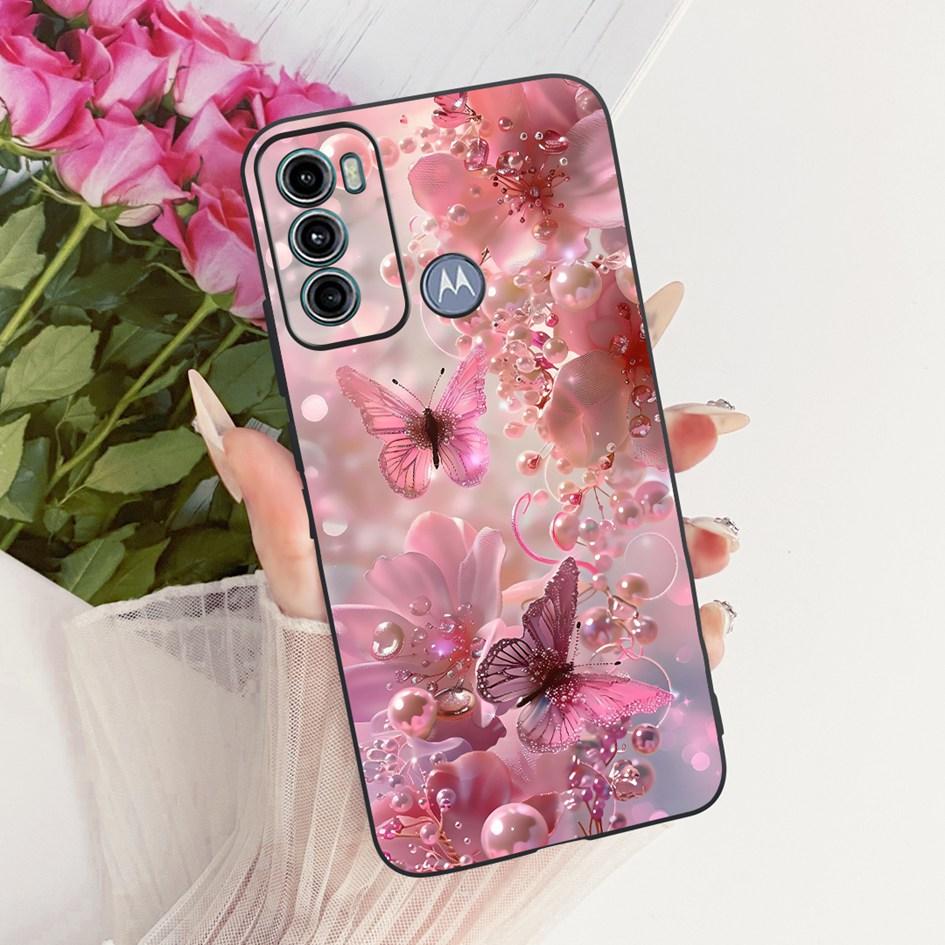 For Motorola Moto G40 Fusion Case Luxury Dragon Cartoon Tiger Wolf Cover Soft Black Silicone Bumper For Motorola Moto G60 Fundas