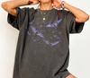 Camiseta Vintage de Morcego, Camiseta Animal Assustador dos Anos 90 para Halloween, Top Whimsigoth Cottagecore