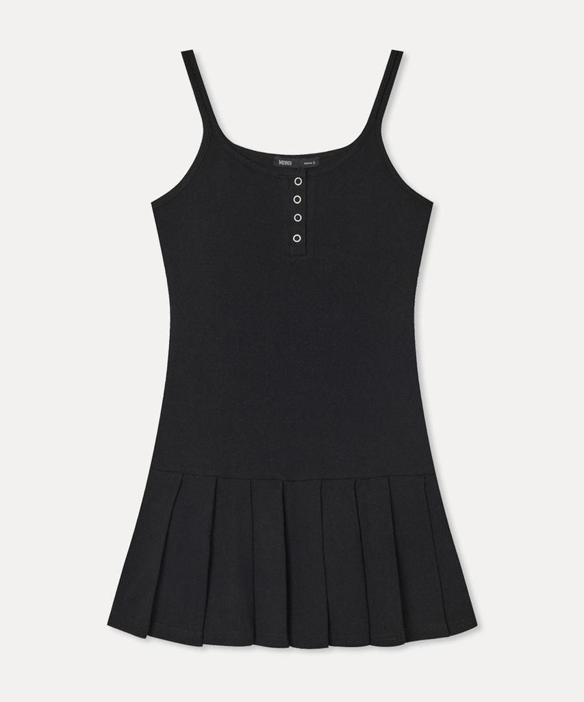 MIXXO Pleated Layered Mini Dress Re Omg509G_Miwomg70Qg