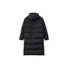 adidas 3ST Long Coat Outdoor Sports Hooded Stay Warm Down Jacket Black Unisex H20760
