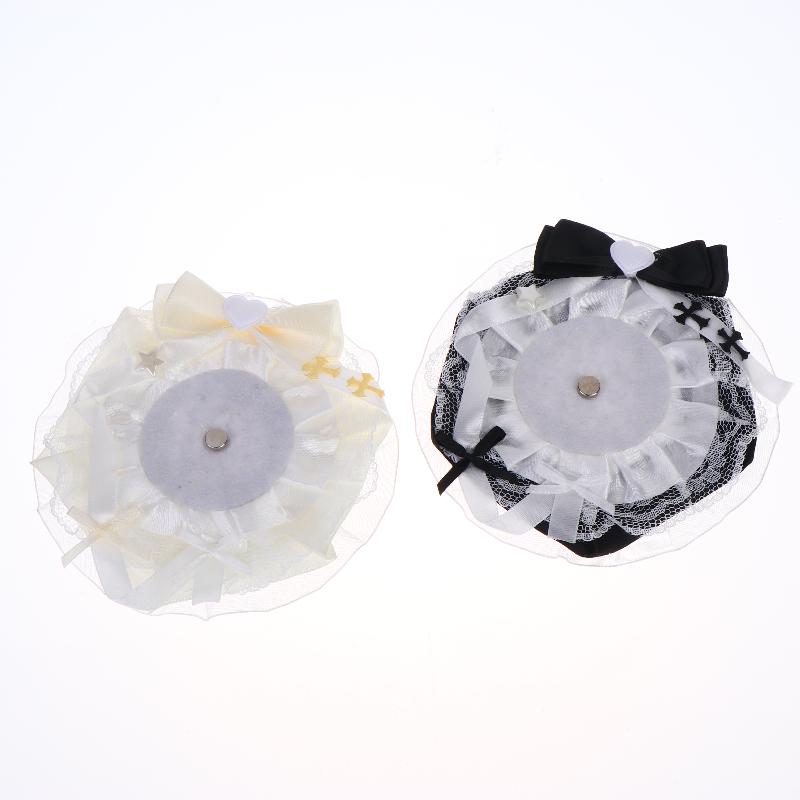 Süßer Lolita-Abzeichen-Displayhalter für Ita-Tasche Anime Handgemachtes Abzeichen Rosette Zubehör Dekoration