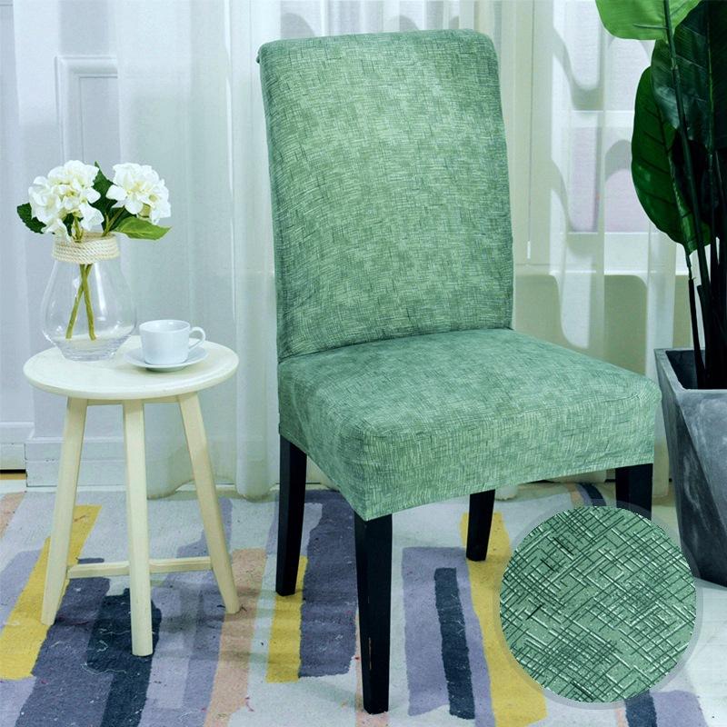 

Еластичні чохли для обідніх стільців Знімне сидіння, яке можна мити, Захисний чохол для крісла Parson для їдальні, вечірки, банкету, готелю L49cmX D49cmX H58cm-1pc