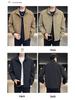 Men's Trendy Stand-Up Collar Workwear Jacket - Autumn Korean Style Casual Outerwear