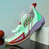 Foreign trade men's and women's shoes mesh basketball shoes spring and summer low-top fashion luminous tide training sports shoes