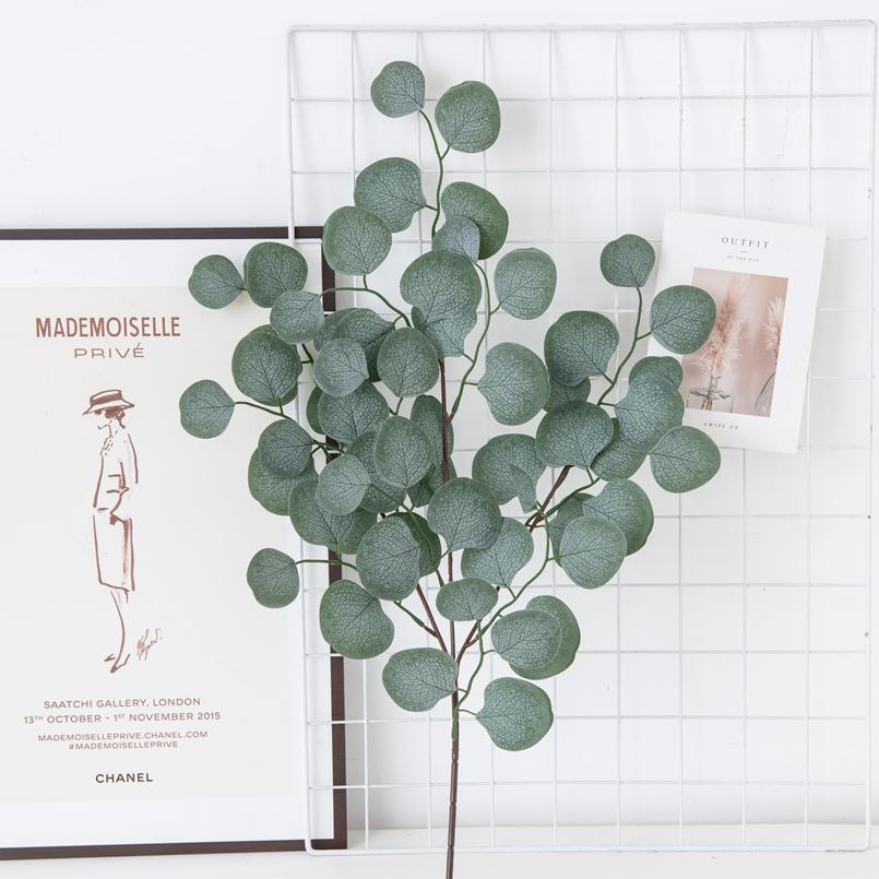 Artificial Plants Eucalyptus Leaf Vine Festival Decoration Vases for Home Wedding Garden Rose Arch Scrapbooking Diy Fake Flowers