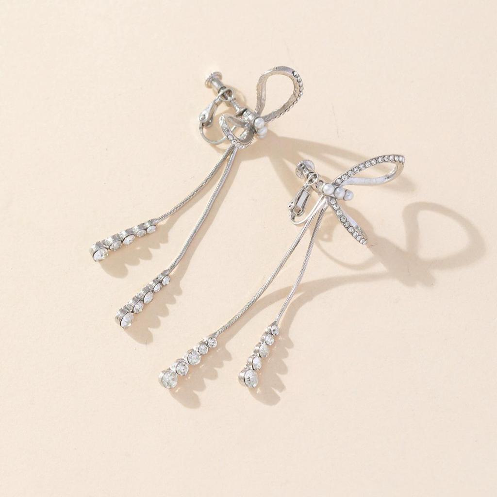 Elegant Long Tassel Pearl Earrings – High-End Women's Fashion Ear Cuffs with Sweet, Individual Style