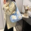 Beautiful Bag Women's Large-capacity 2025 New Summer Foreign Shoulder Bag Cloth Bag Texture Commuter Niche Tote Bag