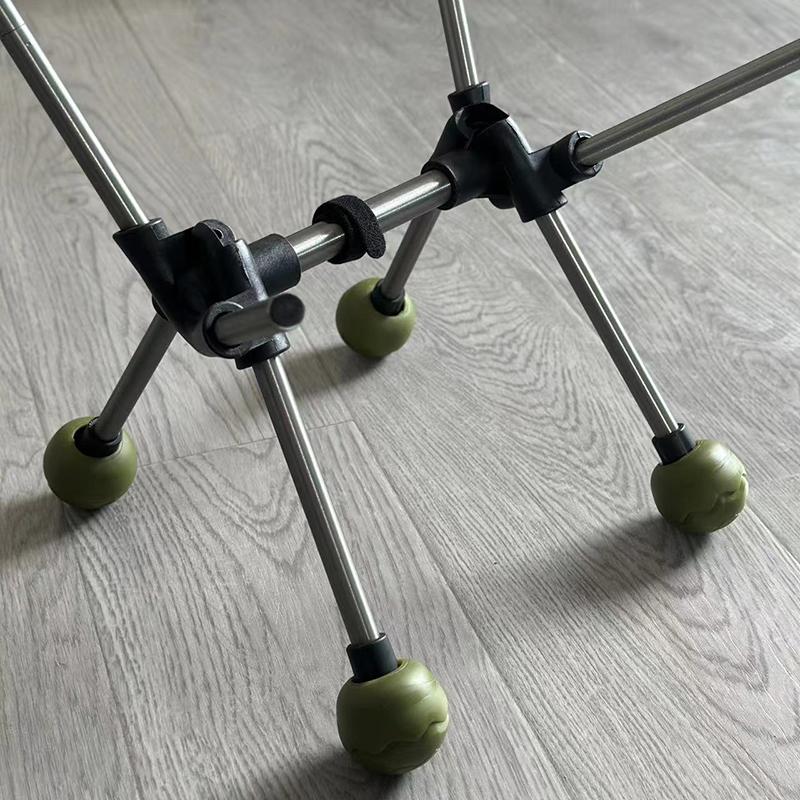 Outdoor Moon Chair Anti-Trapping Ball Tříbarevné příslušenství skládací židle Univerzální základna