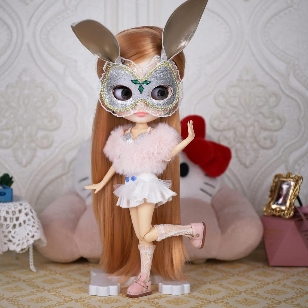 ICY Fortune Days BJD Doll, Matte Skin, 19 Improved Jointed Doll, 1/6 BJD Toy, 4 Eye Color Changes, Ages 6+ (10)