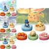 Cute Snorlax And Drowzee Sleep Pose Desk Decorations Stylish Pvc Figurines For Fans