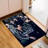 Custom Name K-pop Fashion Rug for Living Room, Game Rooms, Office, Bedroom, Floor Mat Playful Design, fan gifts Christmas decor