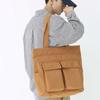 Canvas Bag Large Capacity Men Women's Shoulder Bag Student Class Hand Tote Bag