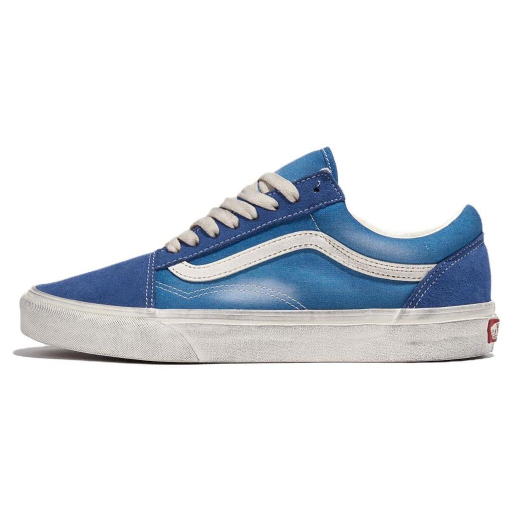 Vans Old Skool Comfortable Durable Low-Top Skate Shoes Unisex Sneakers Blue VN000CR5CJE