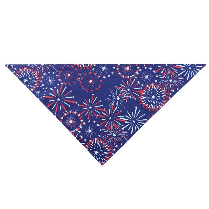 Dog Cats Neckerchief Collar Scarf Saliva Towel Pet Julycostume Accessories Dog Bandanas Soft Triangular Bibs
