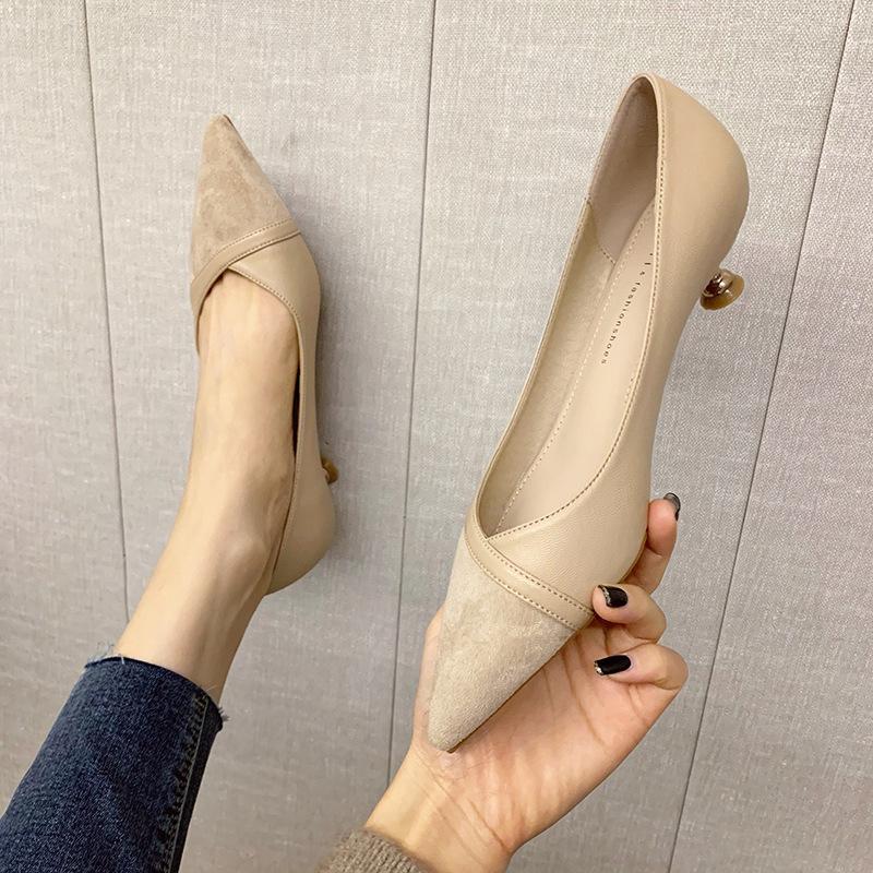 3cm/5cm/7cm Women's Luxury Pumps Heels Party Wedding Stiletto Office Women's Pointed Toe Fashion High Heels Women