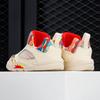 Air Jordan 5 Retro Little Flex TD Chinese New Year Baby Sneakers Cream Sail Chile-Red DD2242-100