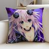 Hyperdimension Neptunia Cushion Cover  Soft Decorative Square Cushion Covers X X Pillowcases for Sofa Couch Home Bedroom