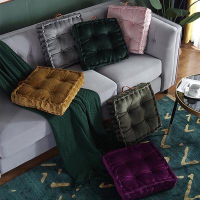 Square Thick Floor Cushion With Handles Square Floor  Seat Sofa Tatami Mat